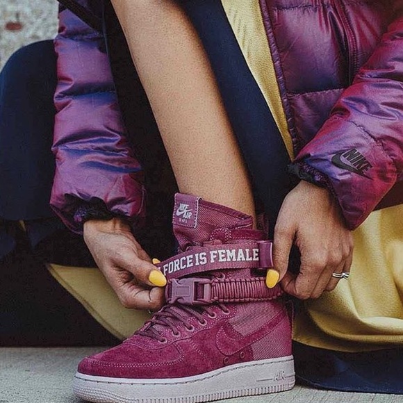 the force is female nike air force 1